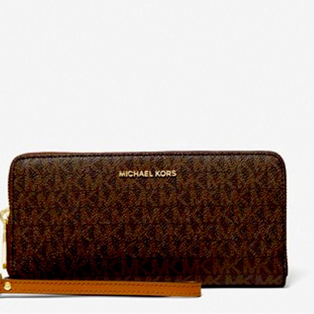 MICHAEL MICHAEL KORS
Large Logo Continental Wallet NEW
